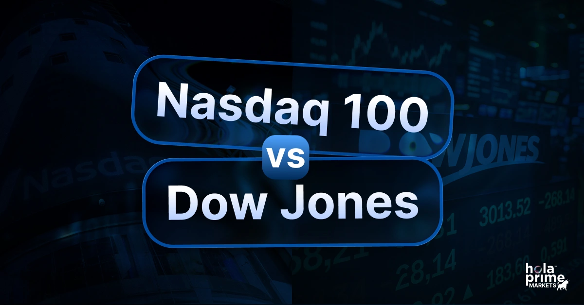 Nasdaq 100 vs Dow Jones